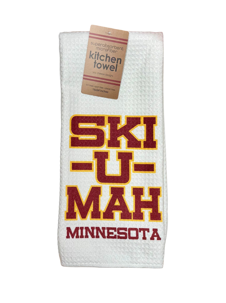 Ski U Mah Kitchen Towel