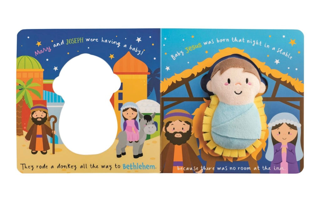 Nativity Plush Book