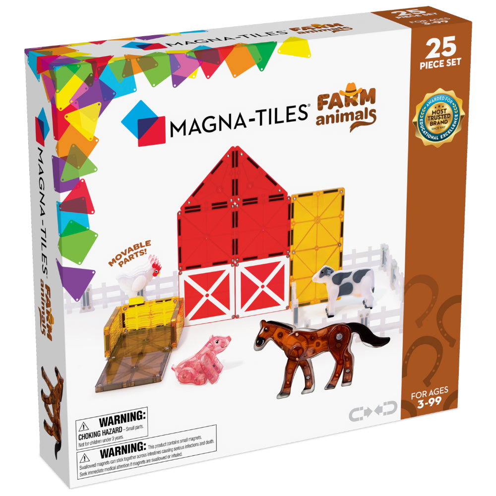 Magna-Tiles Farm Animal Set
