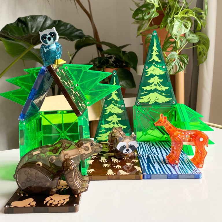 Magna-Tiles Forest Animal Set