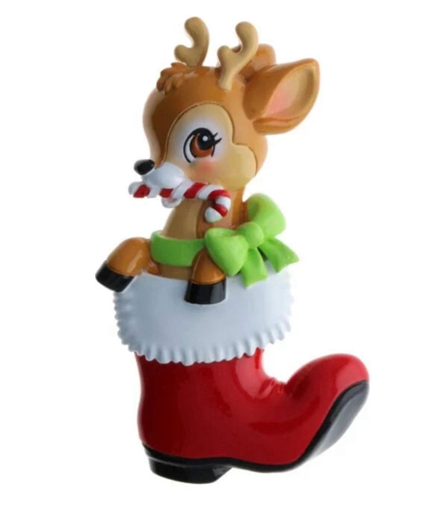 Nostalgic Baby Deer In Boot Ornament  Polar X   