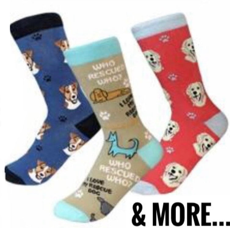 Dog Breed Socks  E & S Imports   