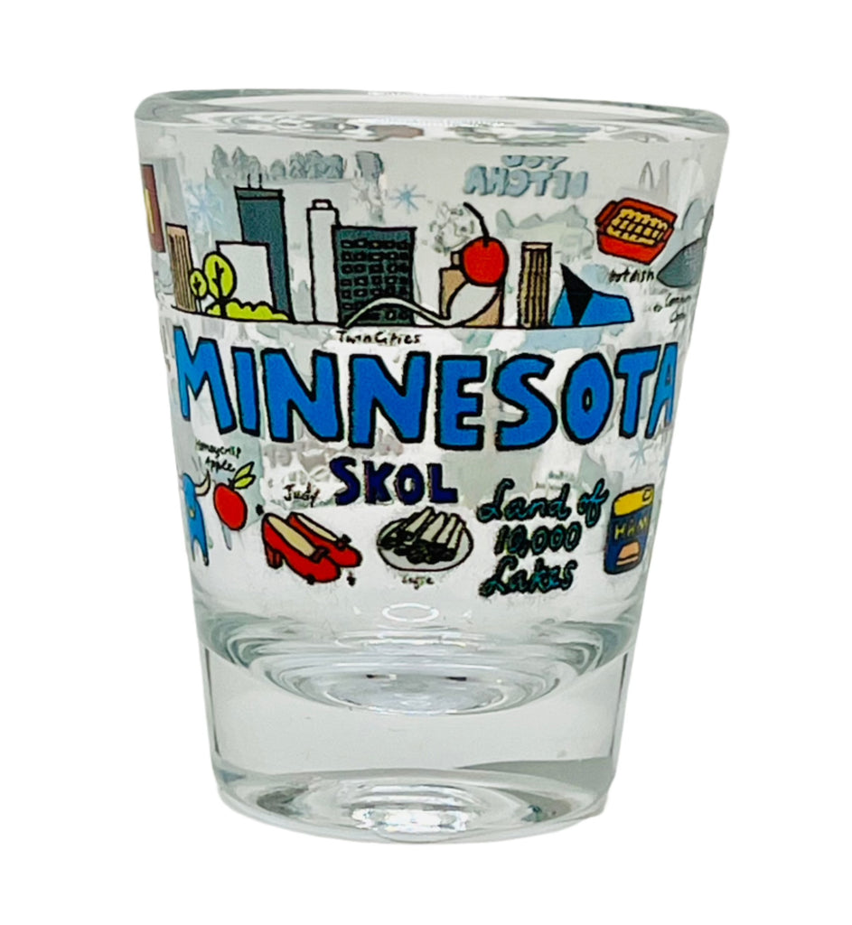 MN Wanderer Shot Glass  1 Brilliant Gift   