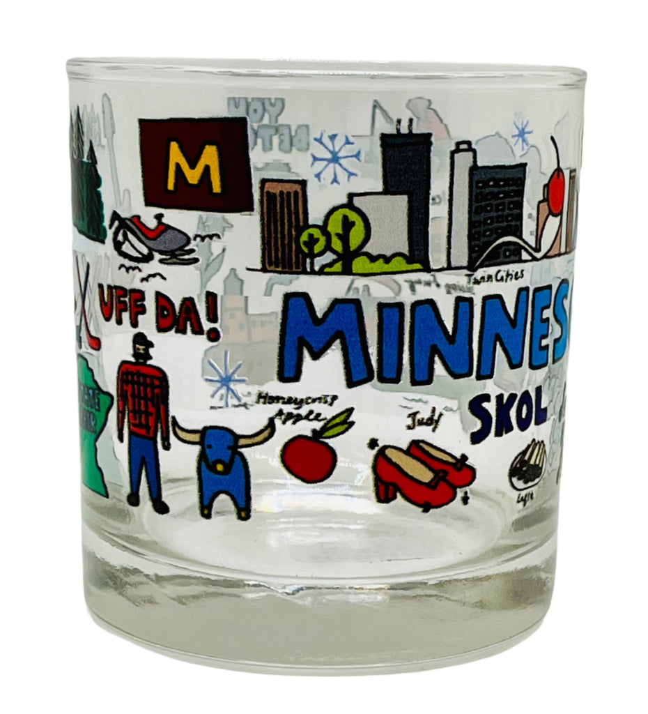 MN Wanderer Whiskey Glass  1 Brilliant Gift   