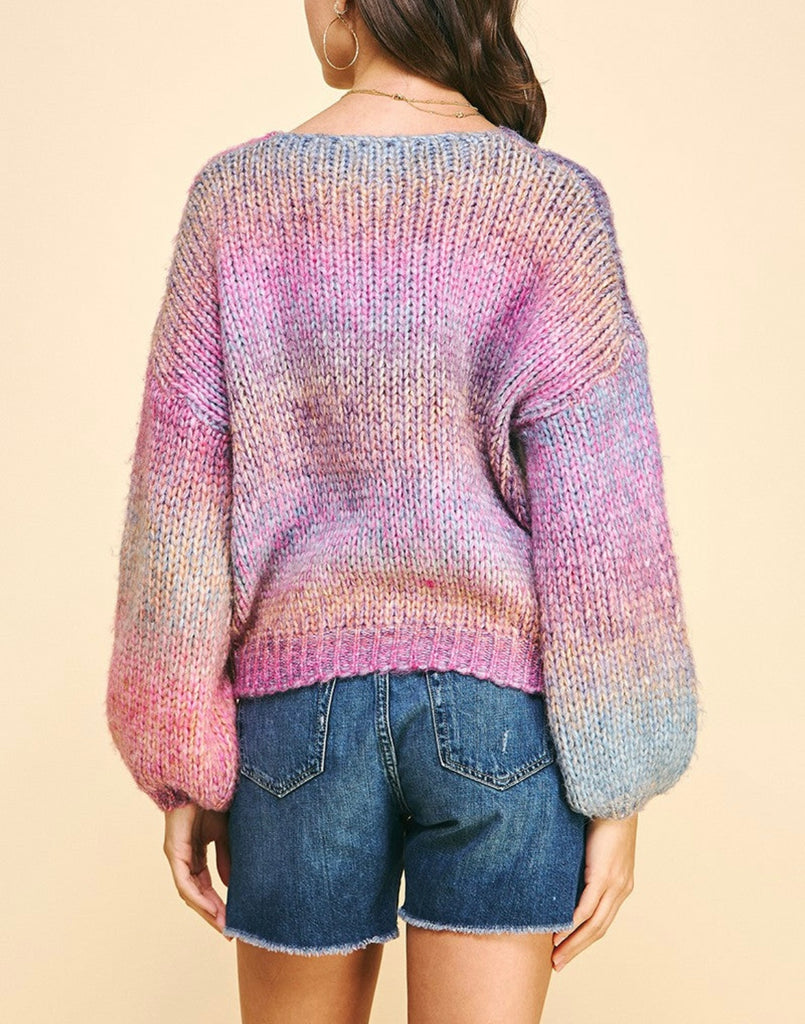 Pastel Rainbow Sweater