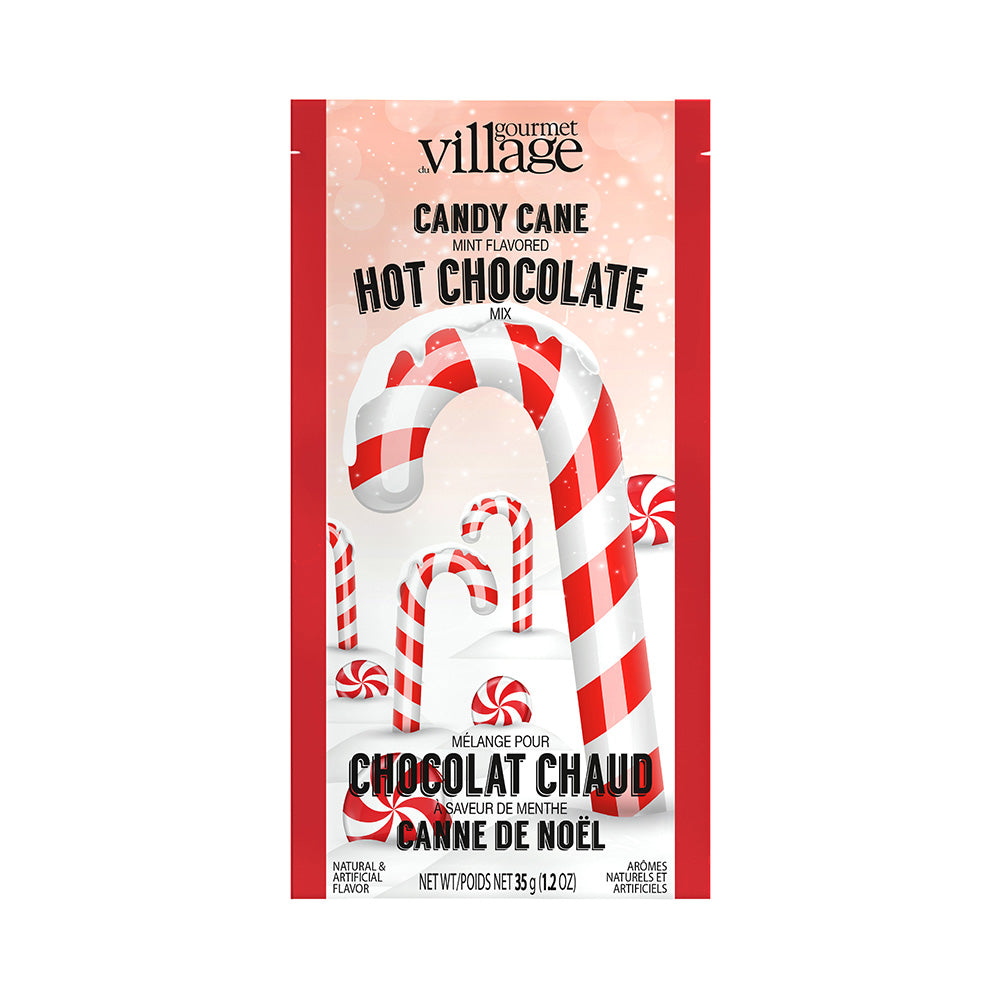 Hot Cocoa Packs  Gourmet Village Candy Cane  