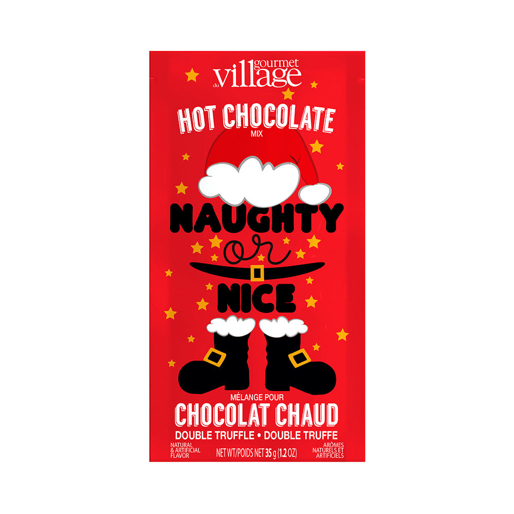 Hot Cocoa Packs  Gourmet Village Naughty & Nice  