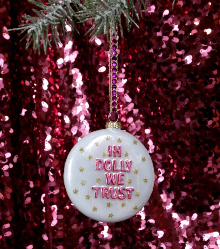 In Dolly We Trust Ornament  Cody Foster   
