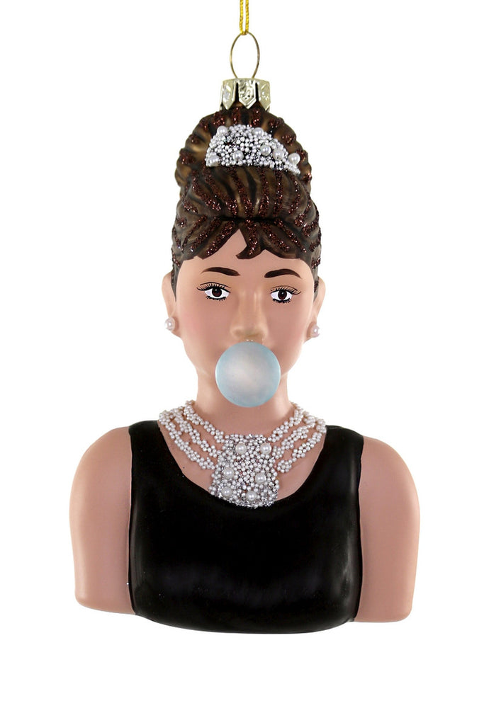 Audrey Blowing Bubbles Ornament  Cody Foster   