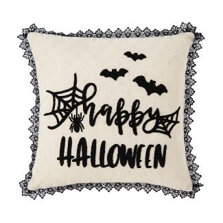 Happy Halloween Pillow  C & F   