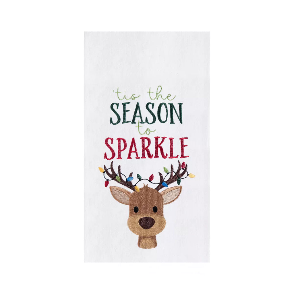 Season To Sparkle Towel  C & F   