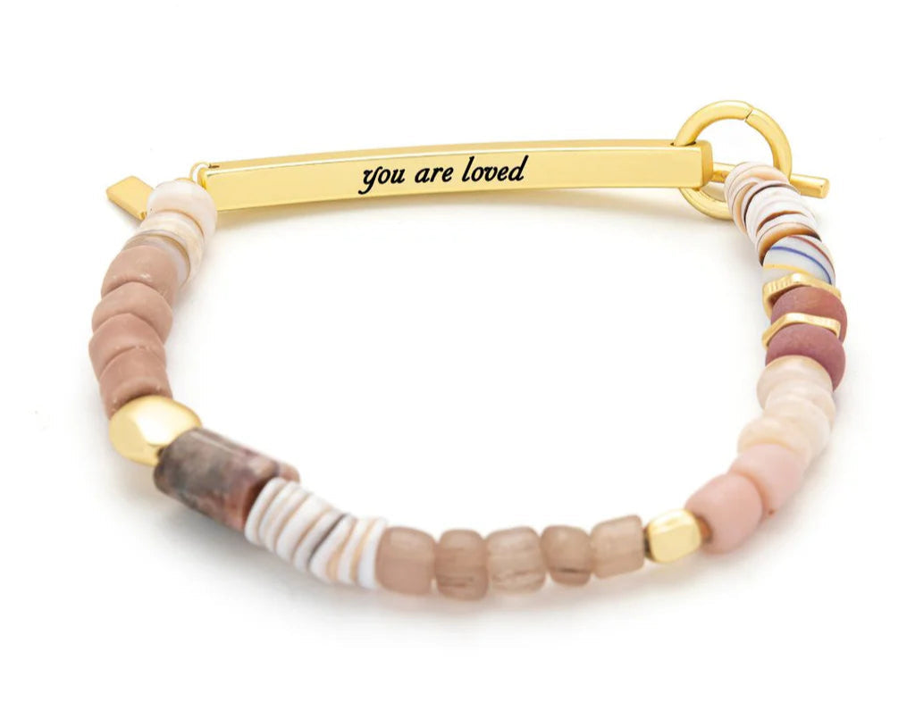 Hidden Message Bracelet- Loved