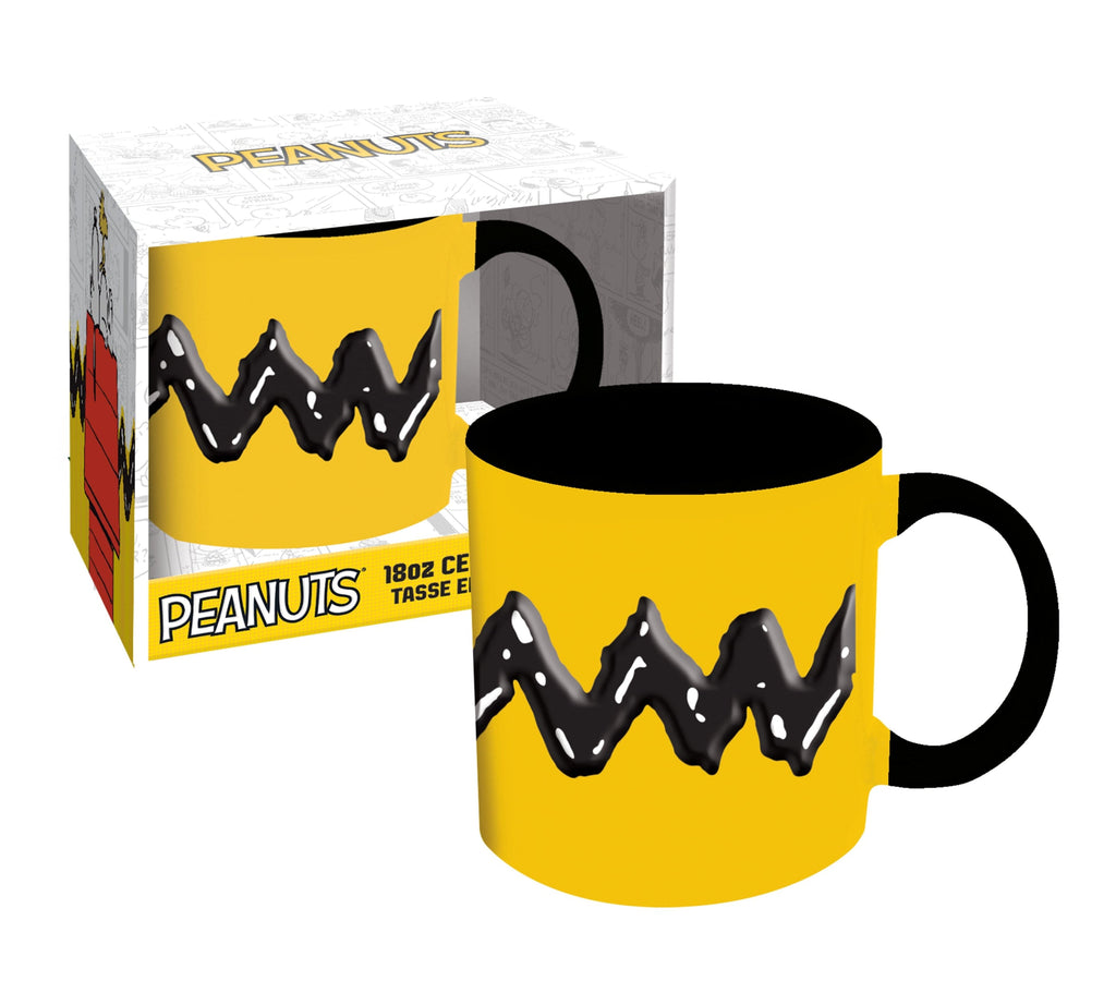 Peanuts Cast Embossed Ceramic Mug 