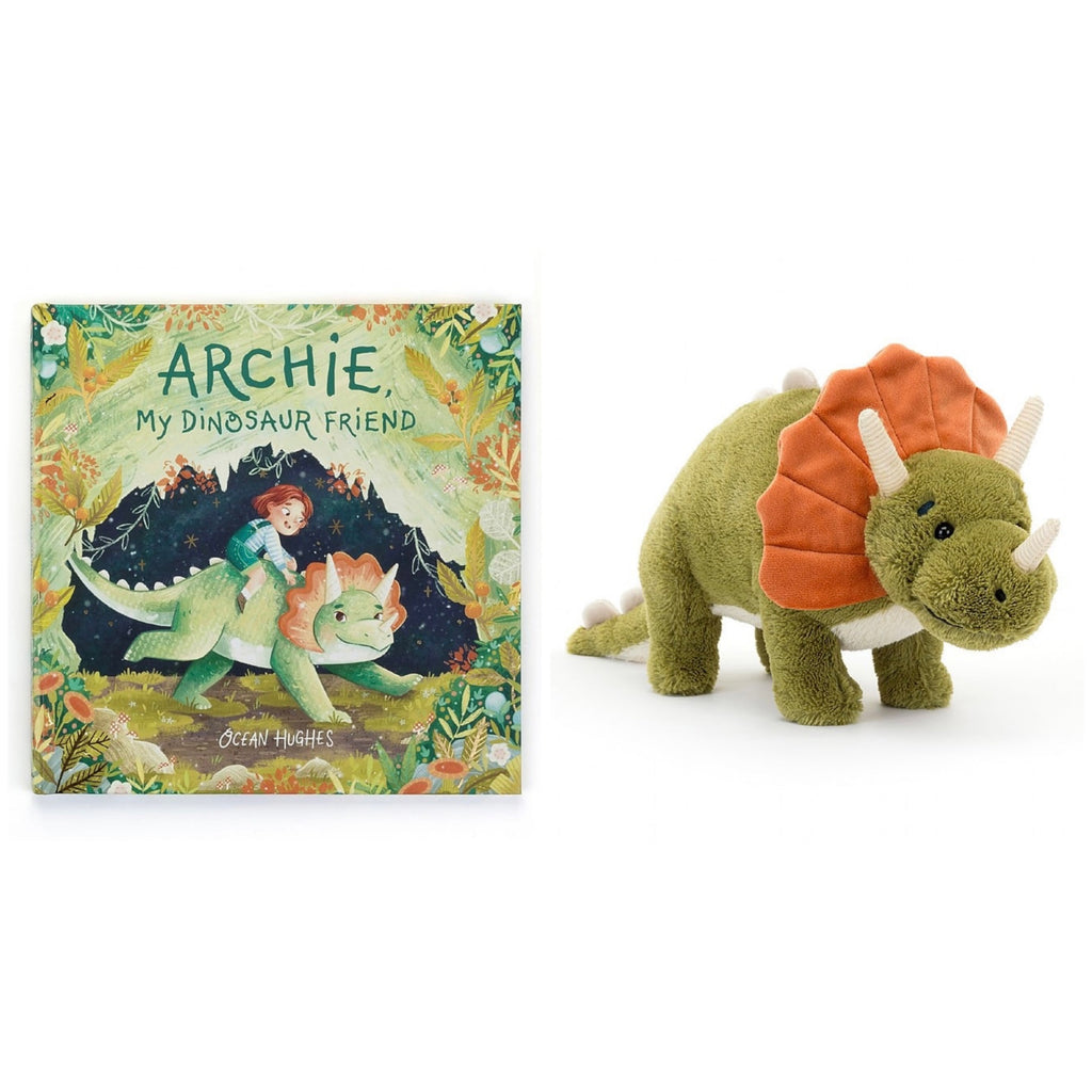 Archie my Dinosaur friend book & plush