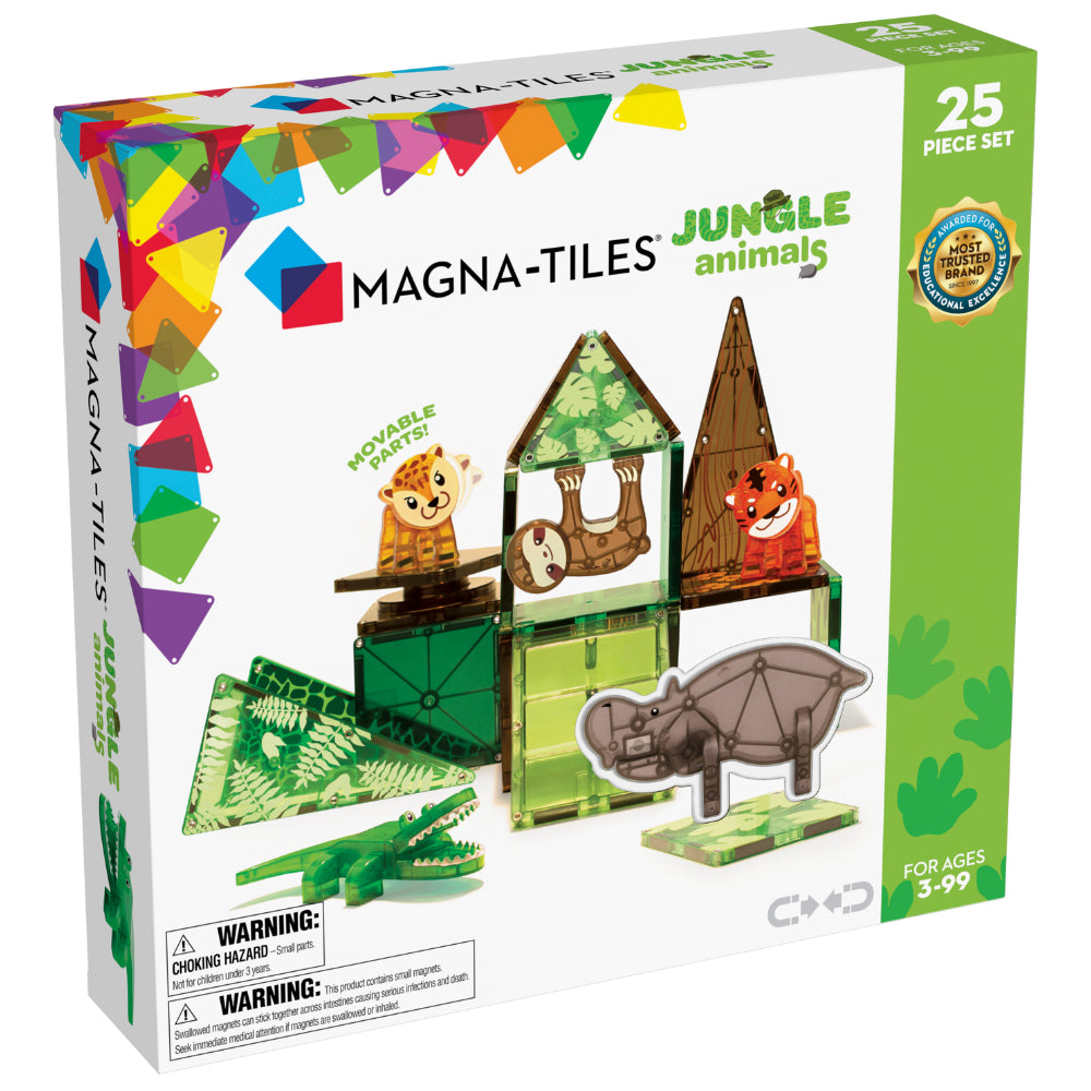 Magna-Tiles Jungle Animal Set