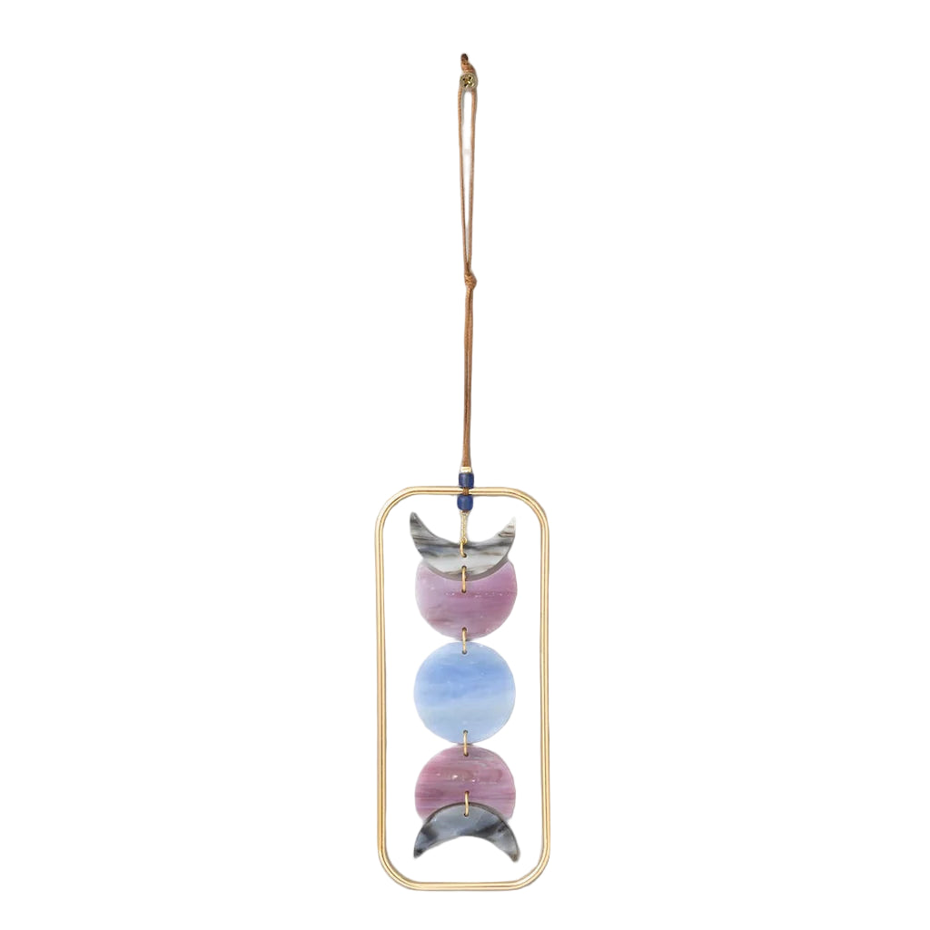 Stained Glass Light Catcher- Moon Phases