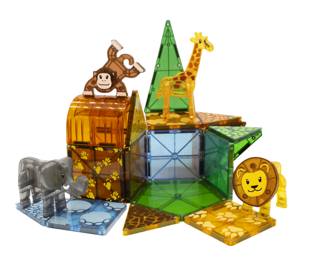 Magna-Tiles Safari Animal Set