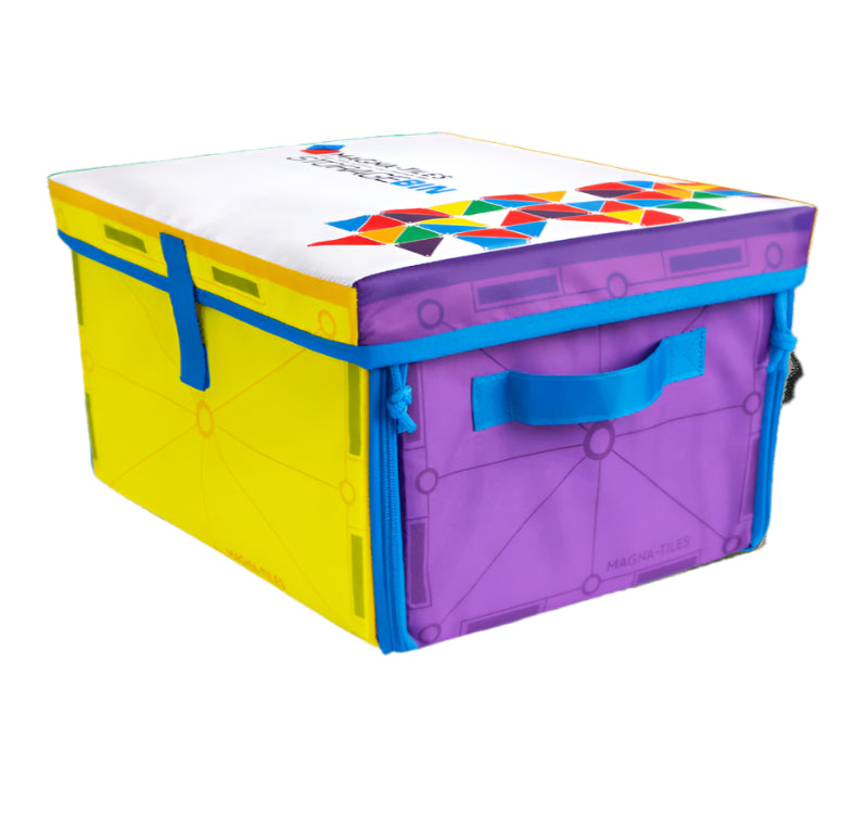Magna-Tiles Storage Bin & Interactive Play-Mat