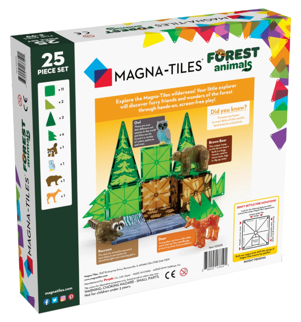Magna-Tiles Forest Animal Set