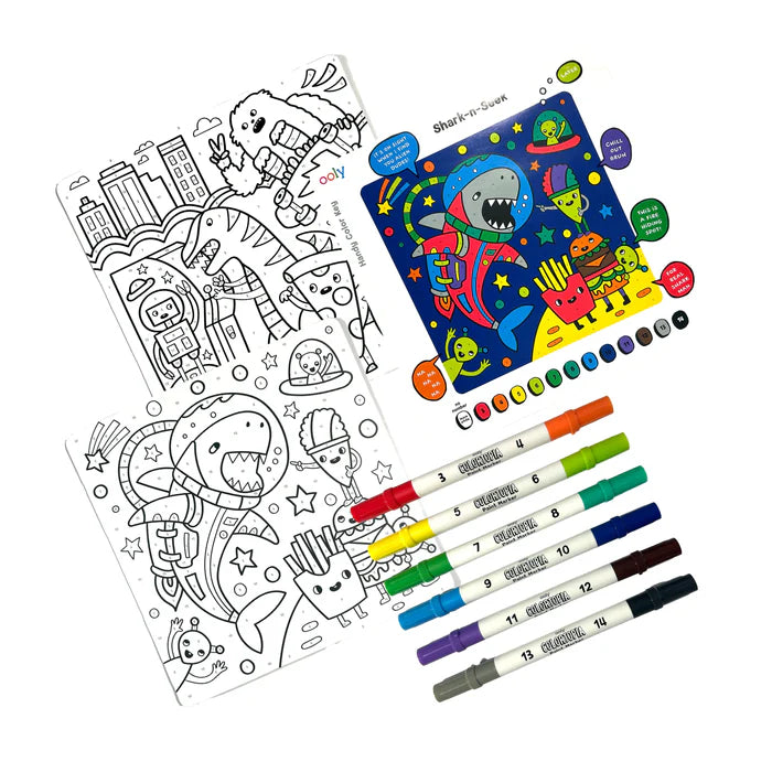 Colortopia color by number kit