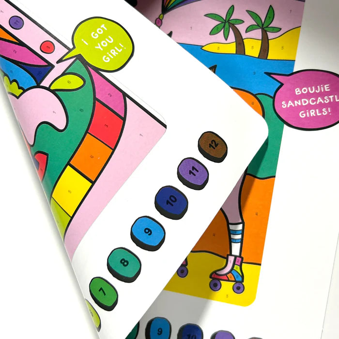 Colortopia color by number kit