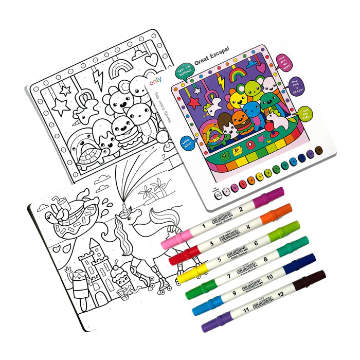 Colortopia color by number kit