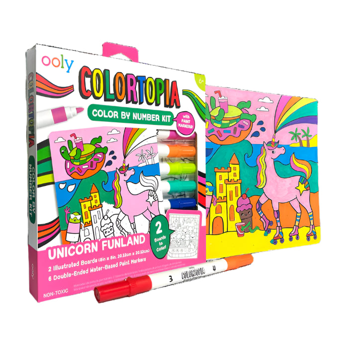 Colortopia color by number kit