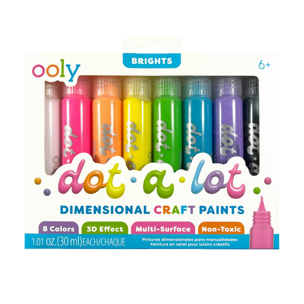 Dot-a-Lot 3D Craft Paint Brights