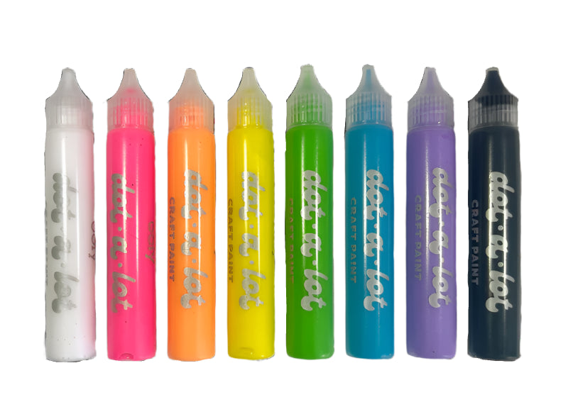 Dot-a-Lot 3D Craft Paint Brights