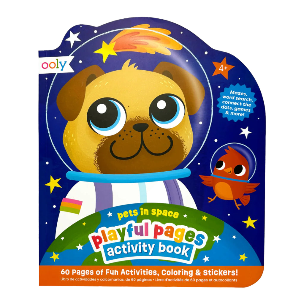 pets in space Playful Pages Activity Book