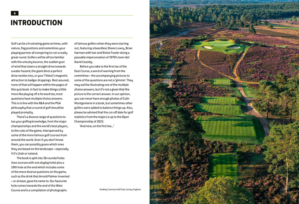 The Golf Quizbook