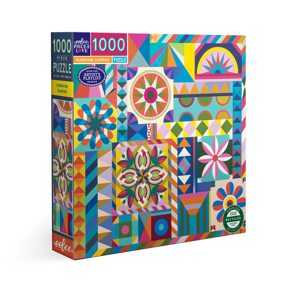 Sunshine Garden 1000 Piece Puzzle  Eeboo   