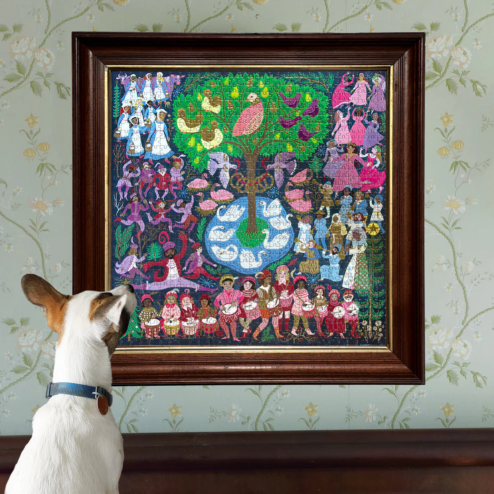 12 Days of Christmas 1000 Pc Puzzle  Eeboo   