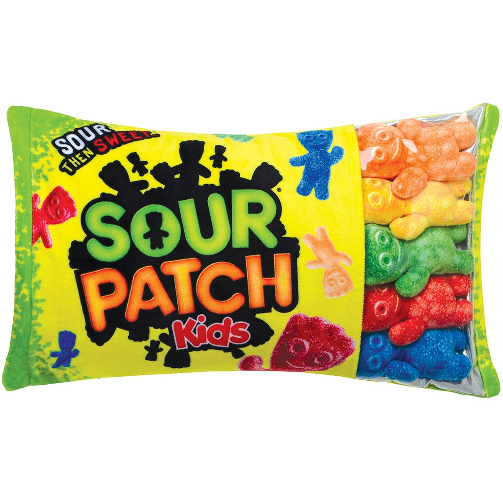 Sour Patch Kid Packaging Plush  Iscream Packaging Fleece Plush  