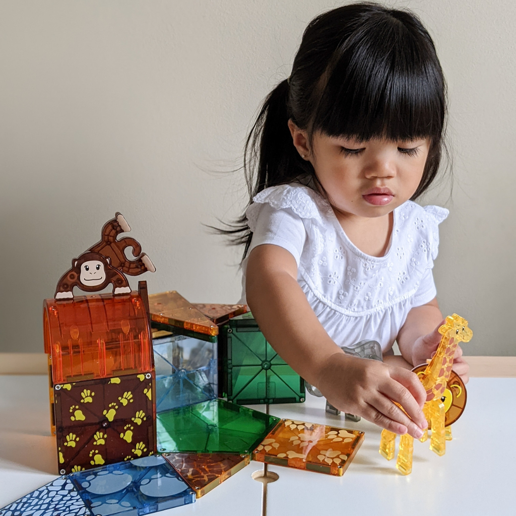 Magna-Tiles Safari Animal Set