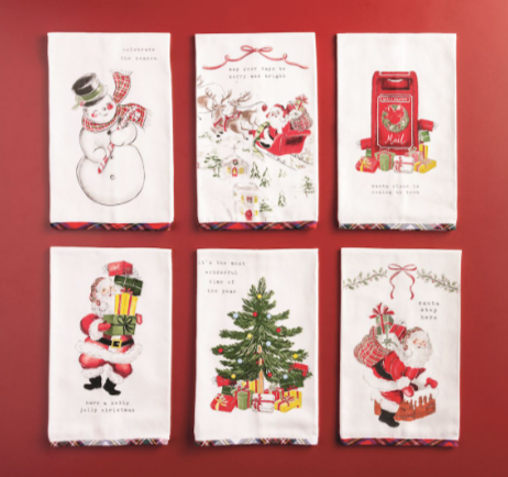 Have A Holly Printed Towel