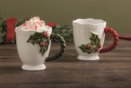Holly Mugs