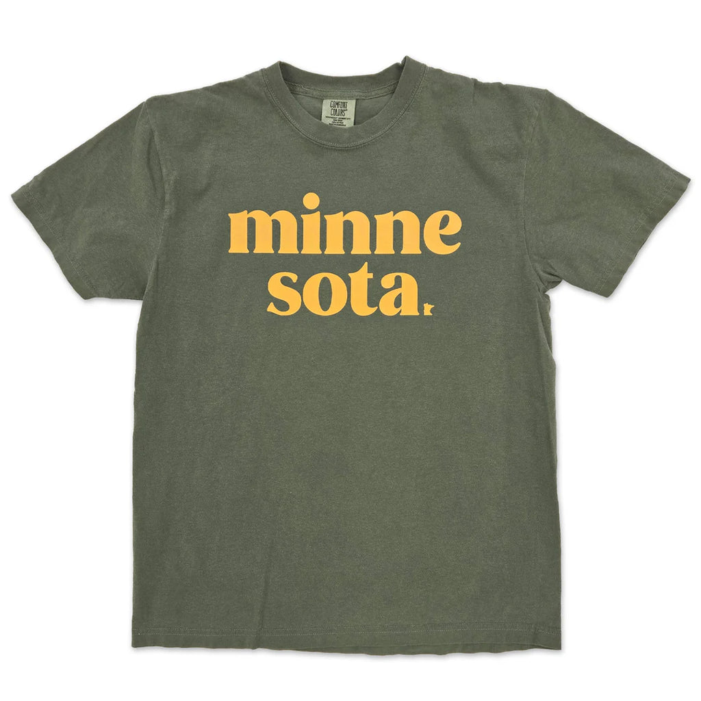 Stacked MN Moss Tee