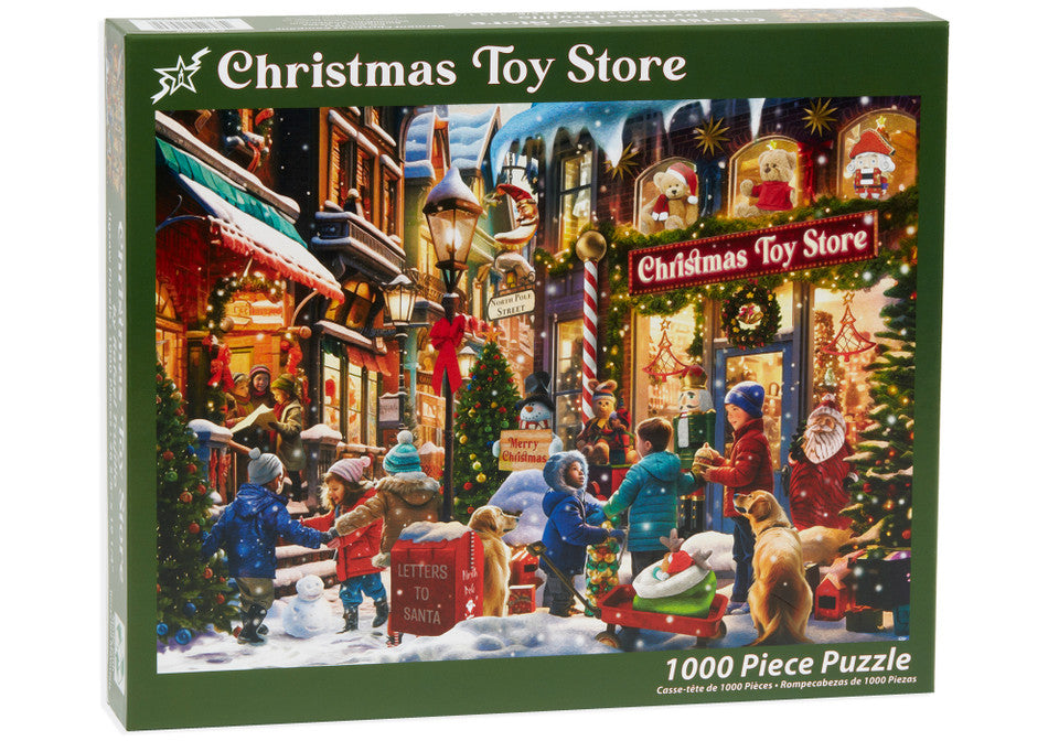 Christmas Toy Store 1000 Piece Puzzle  Vermont Christmas Company   