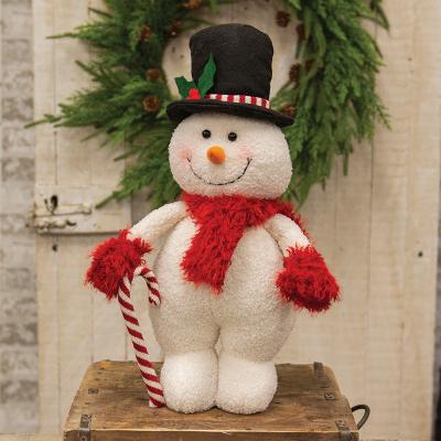 Standing Holly Snowman
