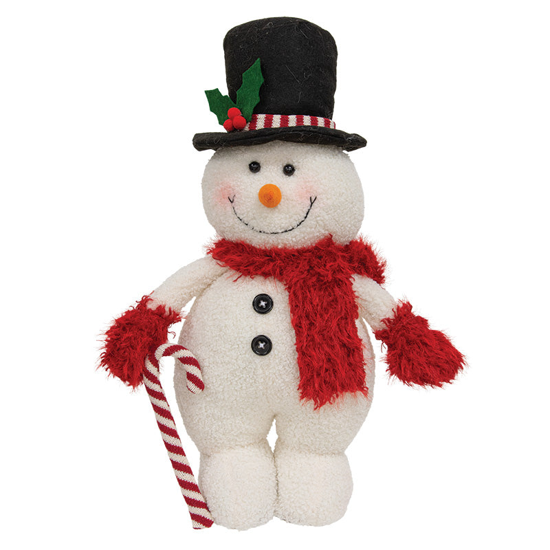 Standing Holly Snowman