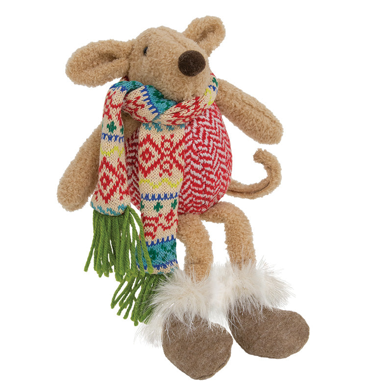 Plush Chevron Mouse