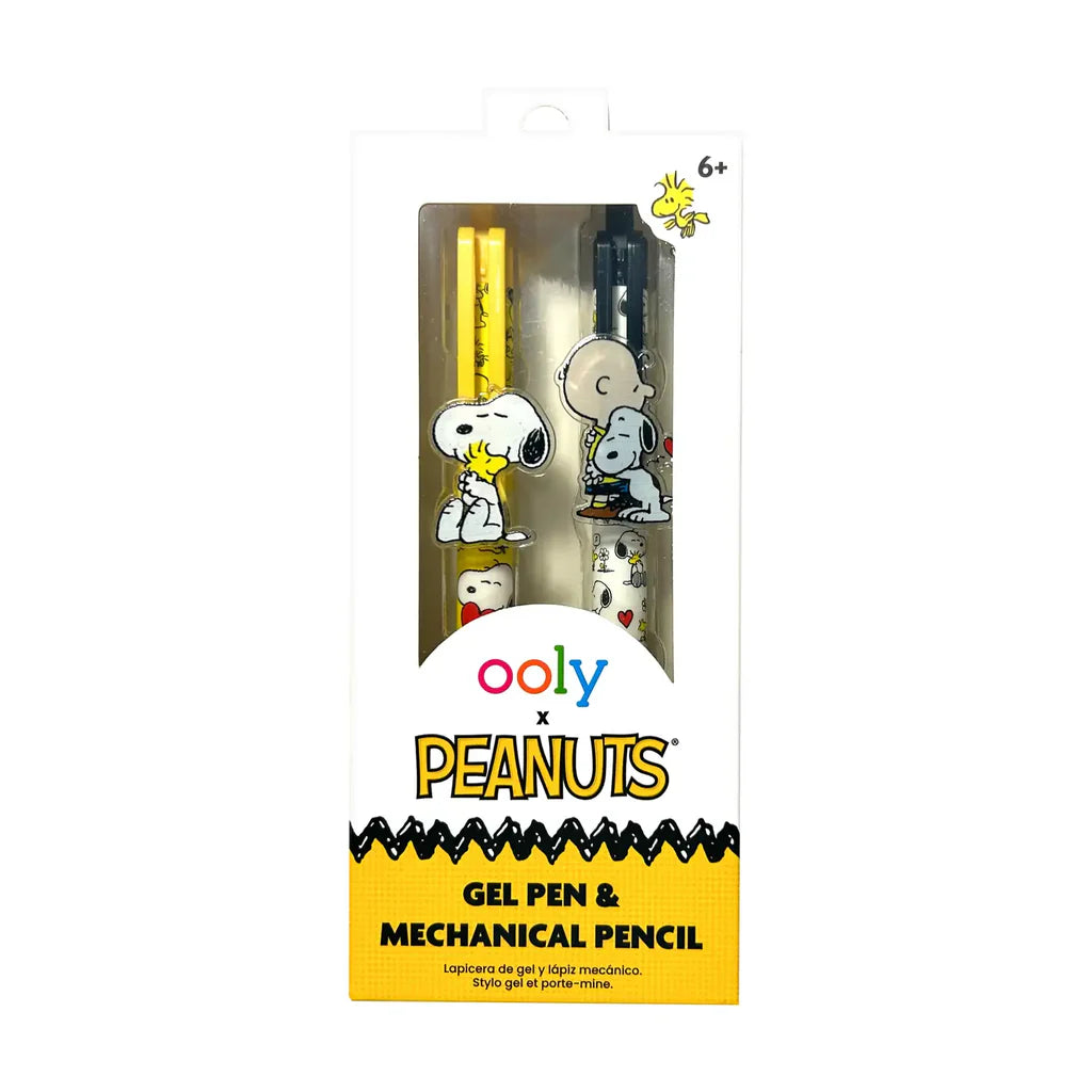 Peanuts Gel Pen & Mechanical Pencil Set