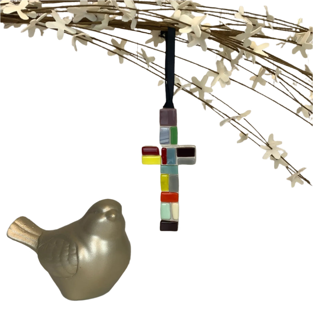 Baptized Glass Cross