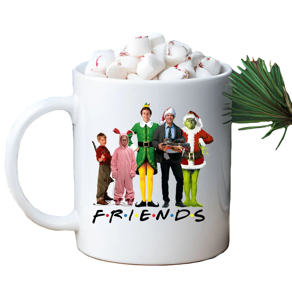 Christmas Movie Characters Mug