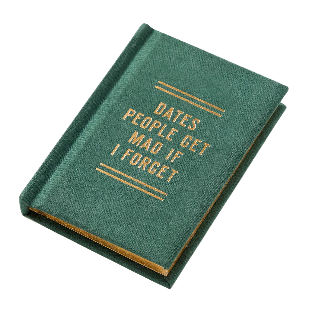 Tiny Diary Dates People Get Mad If I Forget