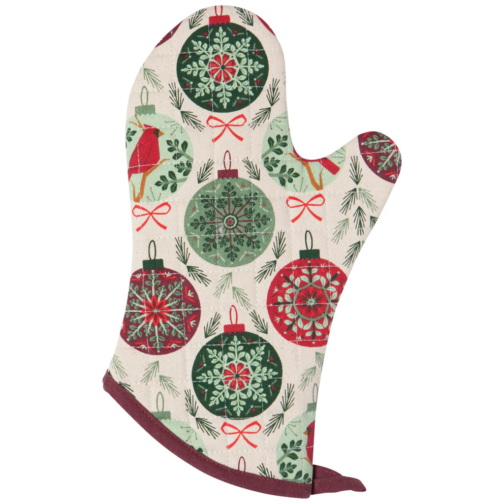 Good Tidings Potholder or Oven Mitt  Now Designs Oven Mitt  