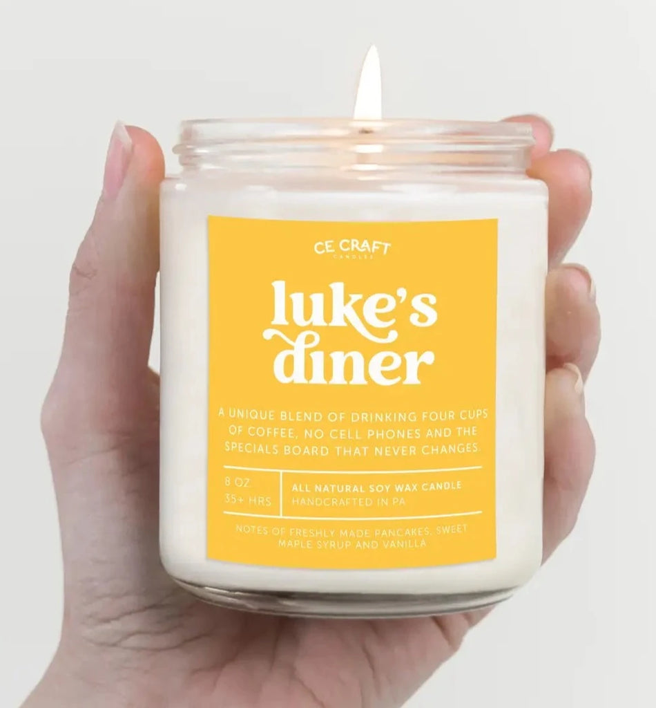 Gilmore Girls Candles  CE Craft Co Luke's Diner  