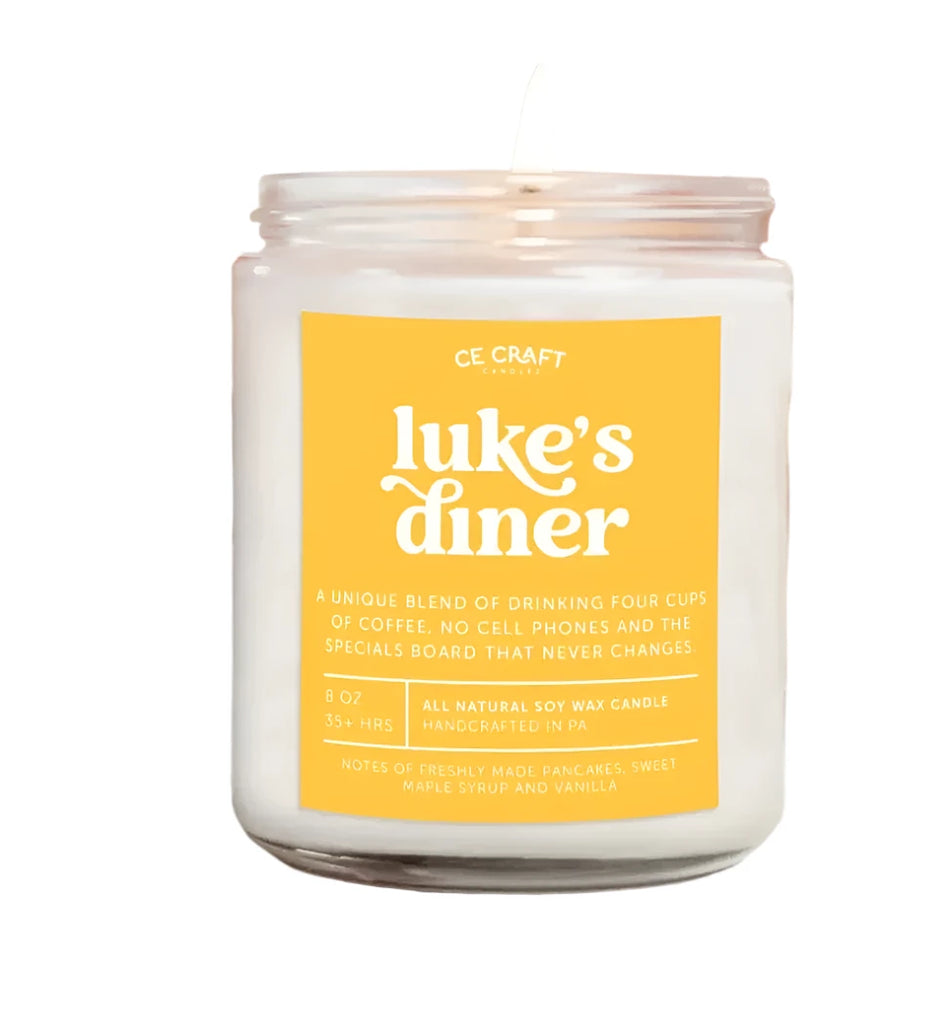 Gilmore Girls Candles  CE Craft Co Luke's Diner  