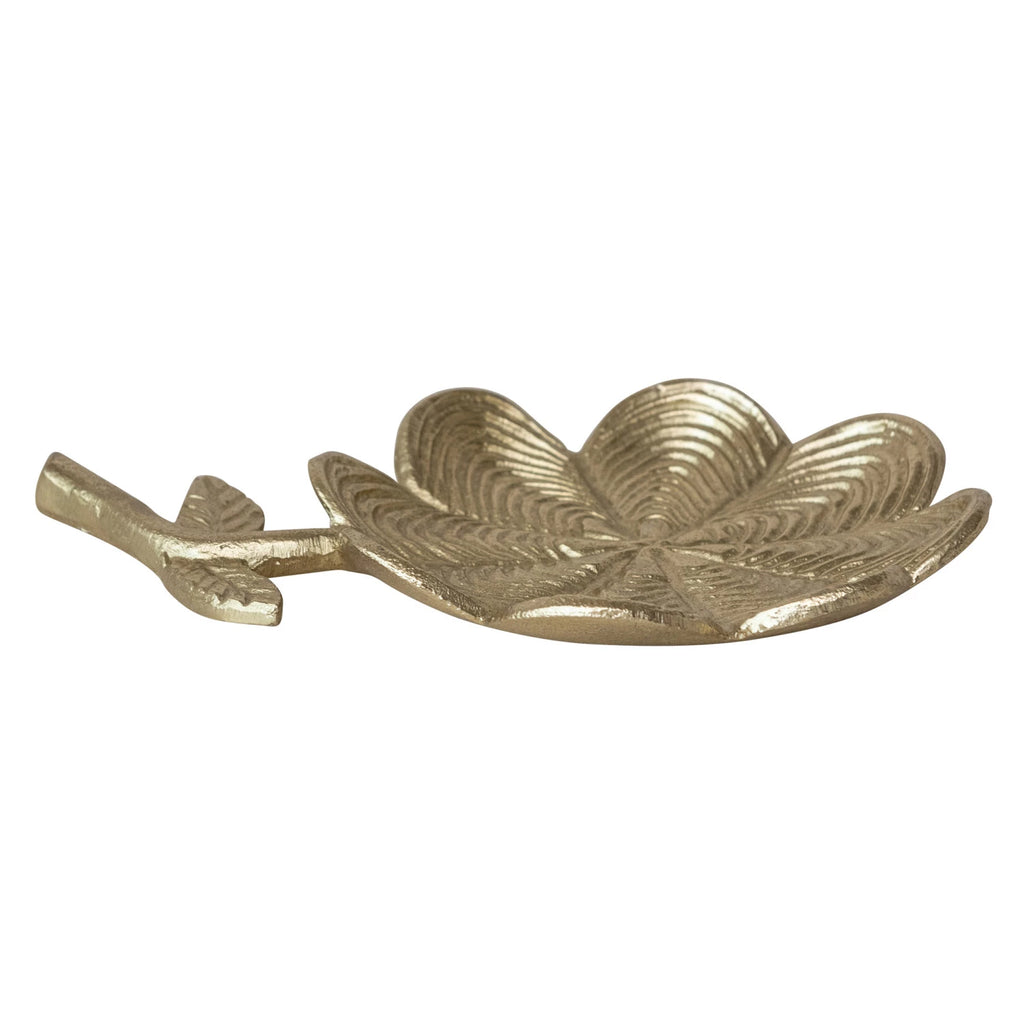 Flower Shaped Cast Aluminum Dish